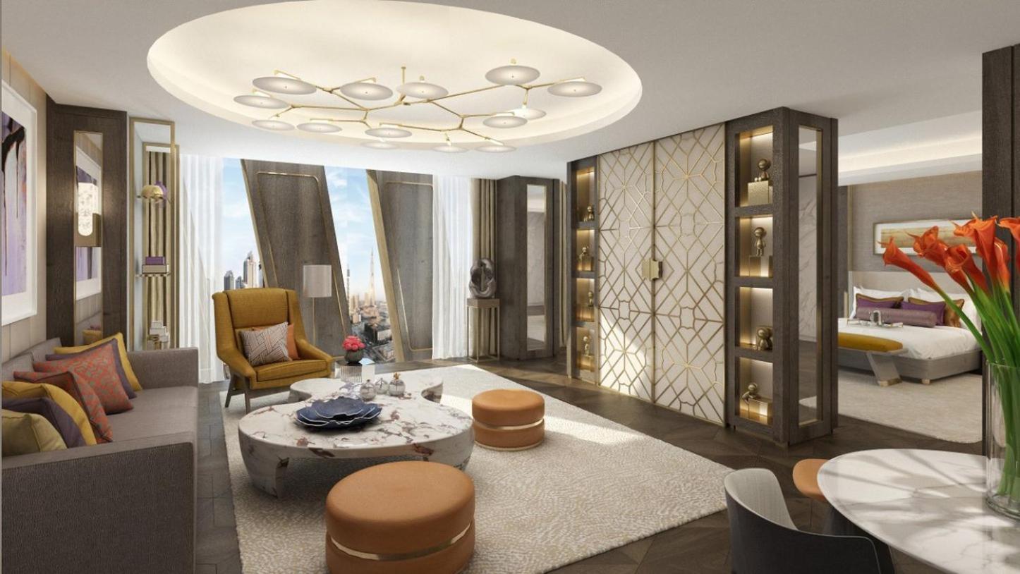 Mandarin Oriental Downtown, Dubai Hotel Buitenkant foto