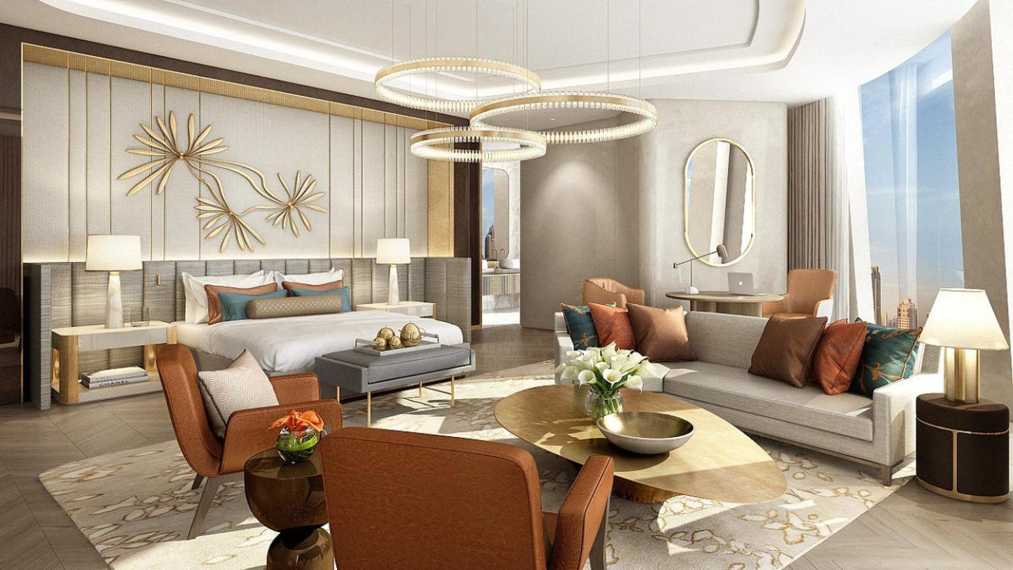 Mandarin Oriental Downtown, Dubai Hotel Buitenkant foto