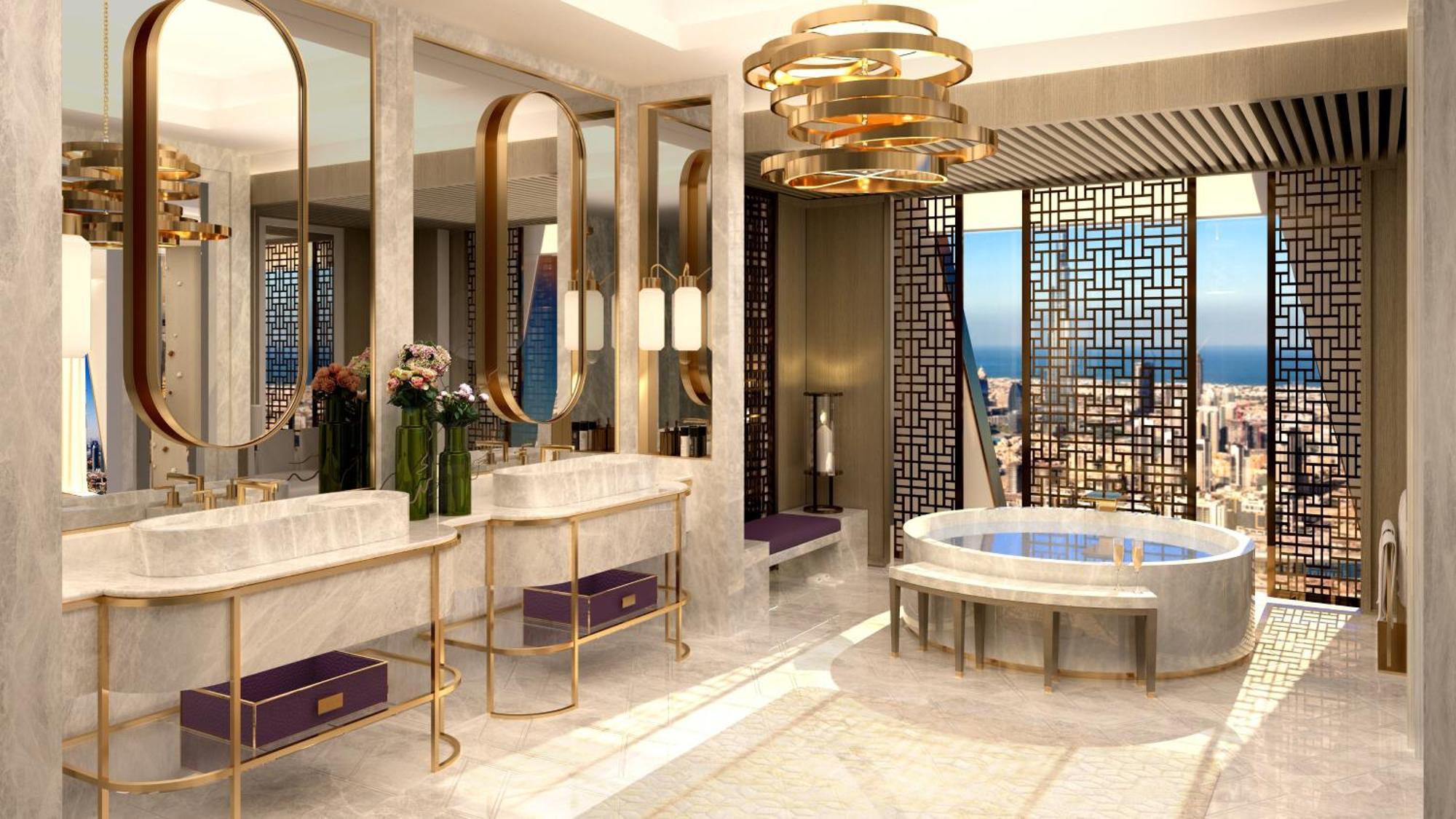 Mandarin Oriental Downtown, Dubai Hotel Buitenkant foto